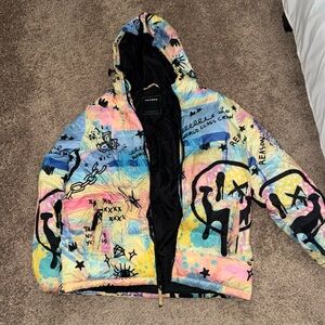 Men's Big and Tall World Class Anorak Hooded Jacket Reason